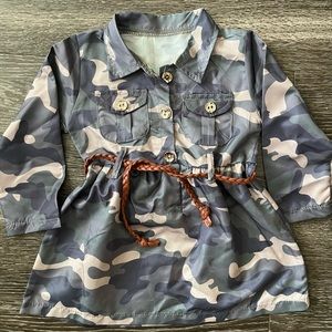 Camouflage dress 18m